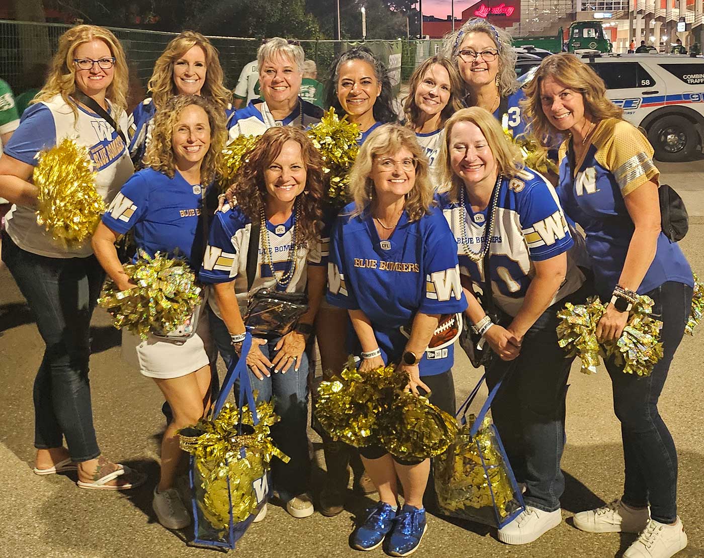 Winnipeg Blue Bomber Cheer Team Alumni